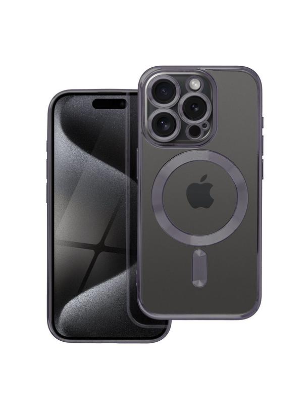 Futerał ELECTRO MAG COVER kompatybilny z MagSafe do IPHONE 15 Pro czarny