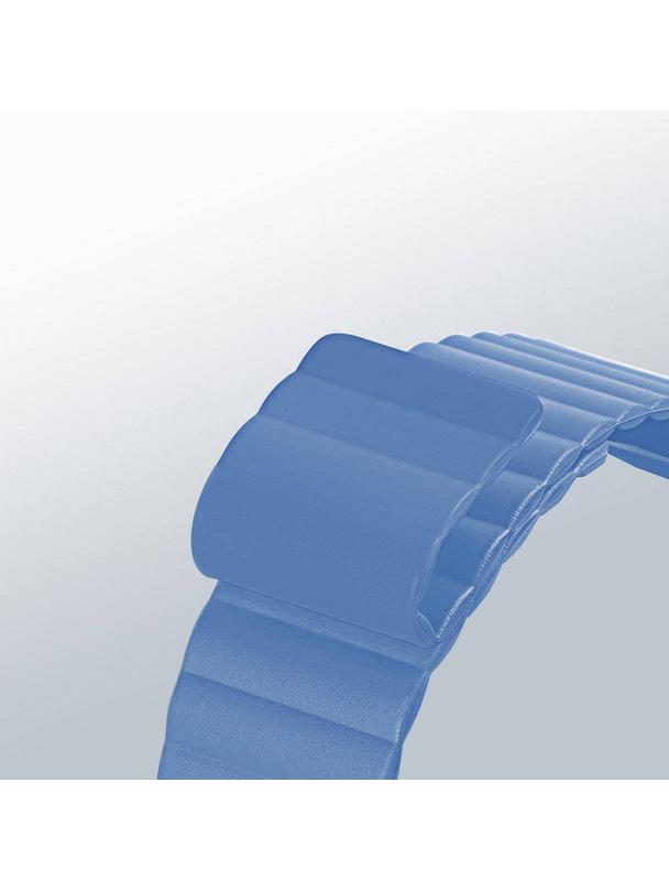 DUX DUCIS pasek CHAIN magnetyczny silikonowy do Apple Watch 42 / 44 / 45 mm niebieski