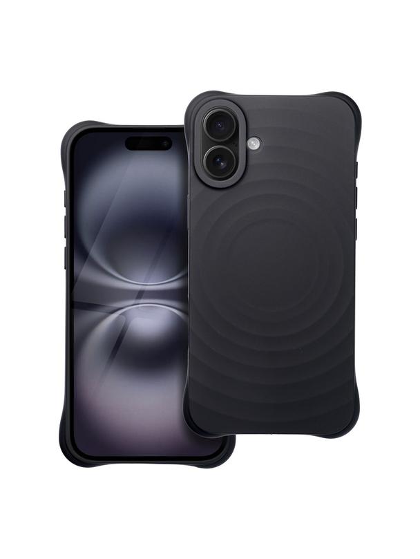 Silicone Zephyr Mag Cover kompatybilny z MagSafe do IPHONE 16 PLUS czarny