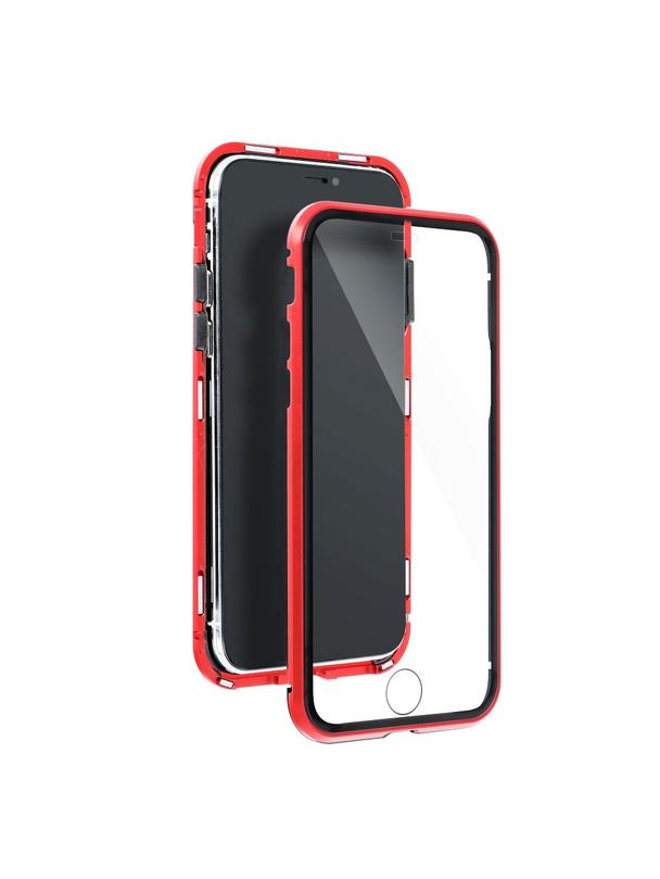 Futerał MAGNETO 360 do SAMSUNG S21 Plus czerwony