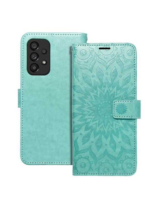Kabura MEZZO Book do SAMSUNG A53 5G mandala zielony