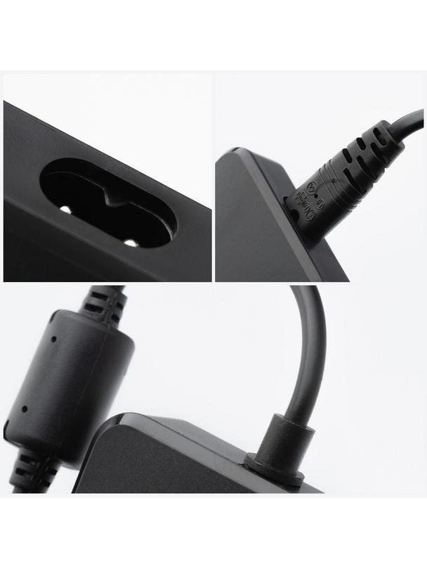 Uniwersalny zasilacz do laptopa 65W Forcell F-Energy E856 (6 końcówek) czarny