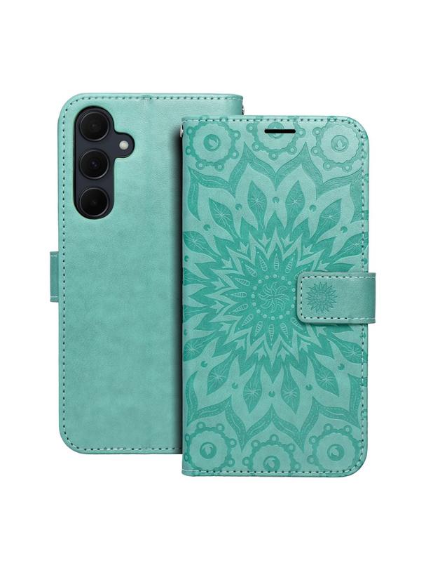 Kabura MEZZO Book do SAMSUNG A35 5G mandala zielony