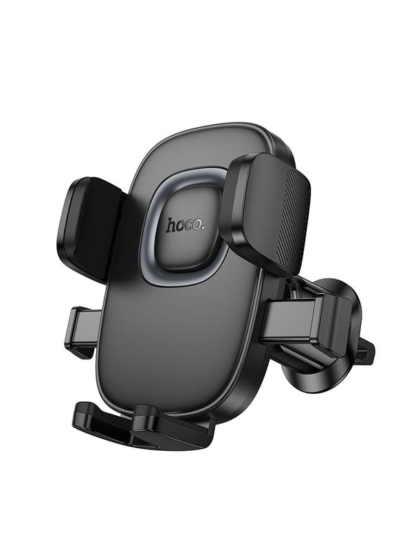 Uchwyt na telefon do samochodu uniwersalny Hoco do kratki H75 czarny