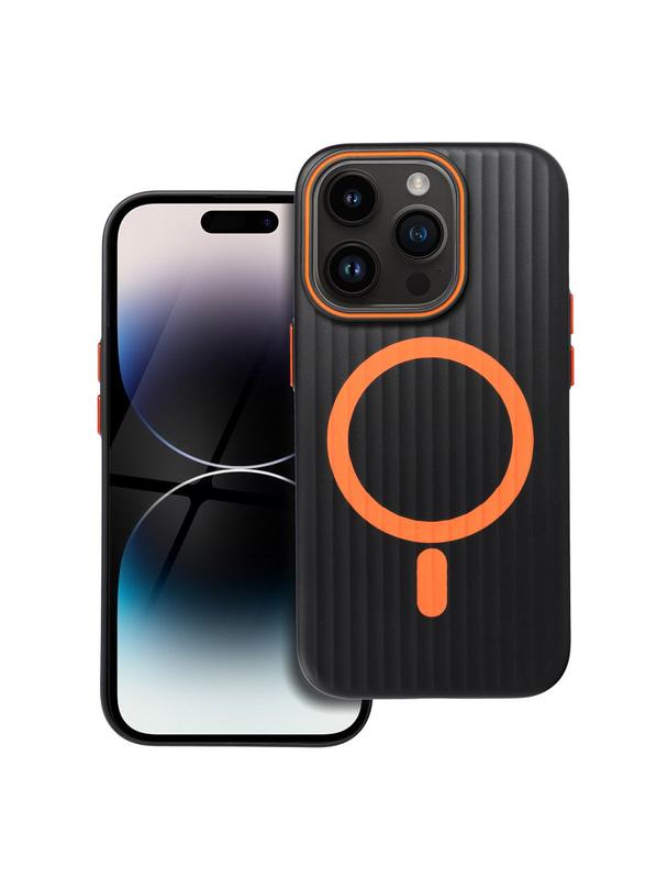 Futerał SIMPLY kompatybilny z MagSafe do IPHONE 14 Pro tytan czarny