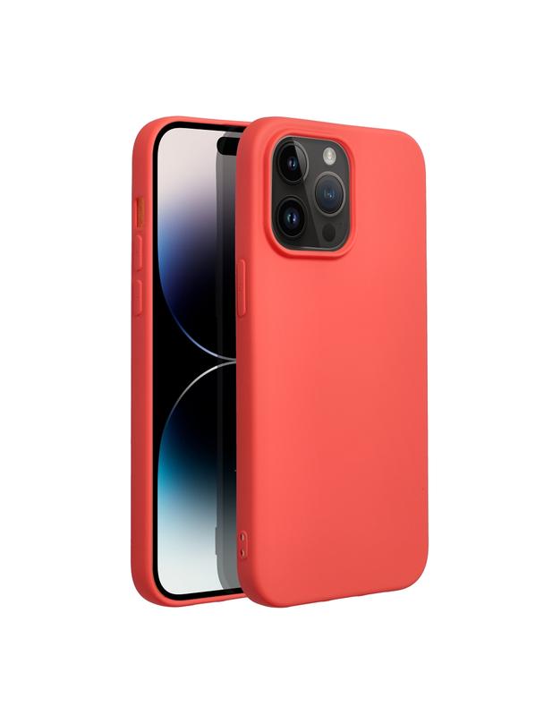 Futerał SILICONE do IPHONE 14 Pro Max brzoskwiniowy