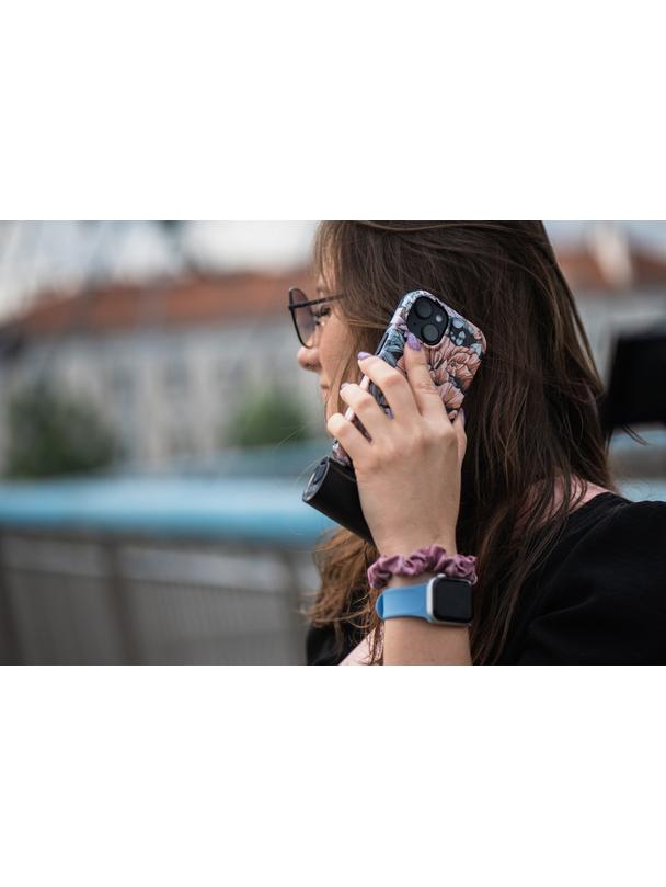 Etui na iPhone 15 Forcell F-Protect Mirage zgodny z MagSafe bloom bush