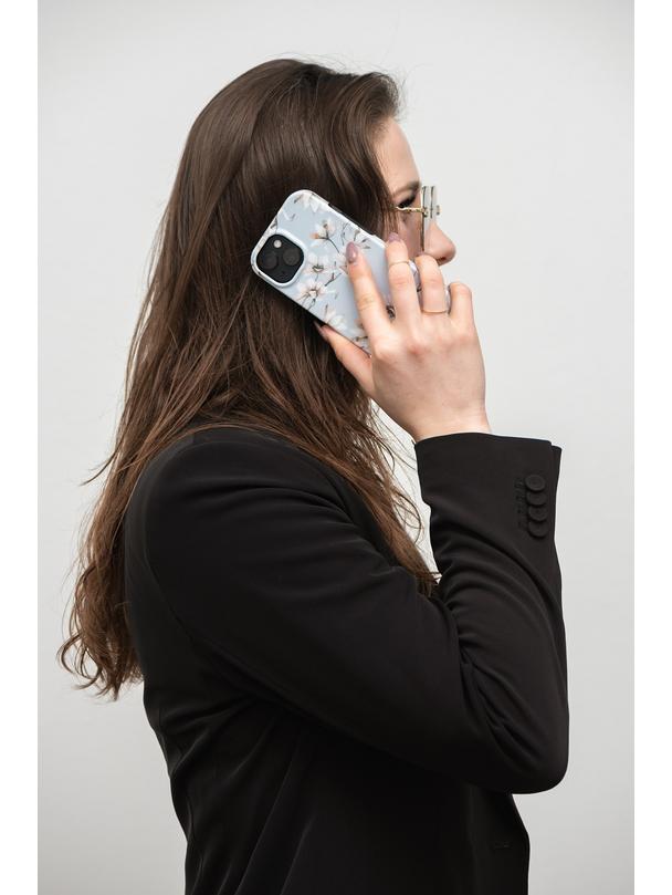 Etui na iPhone 15 Forcell F-Protect Mirage zgodny z MagSafe spring flowers