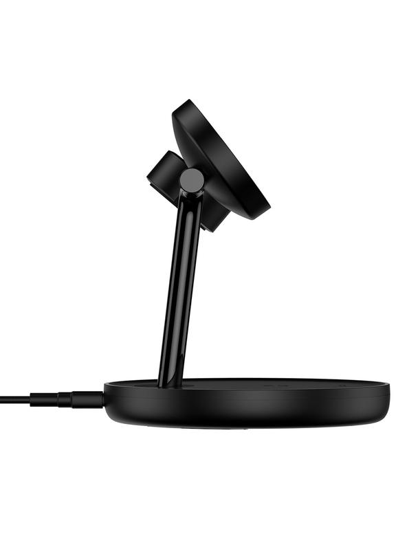 BASEUS ładowarka indukcyjna 3w1 kompatybilna z MagSafe 15W WXTE000101 czarna
