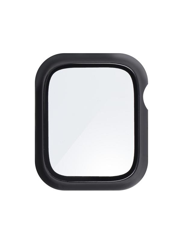 Futerał ochronny ze szkłem Bestsuit Flexible do Apple Watch series 7/8/9-41mm - grafitowy