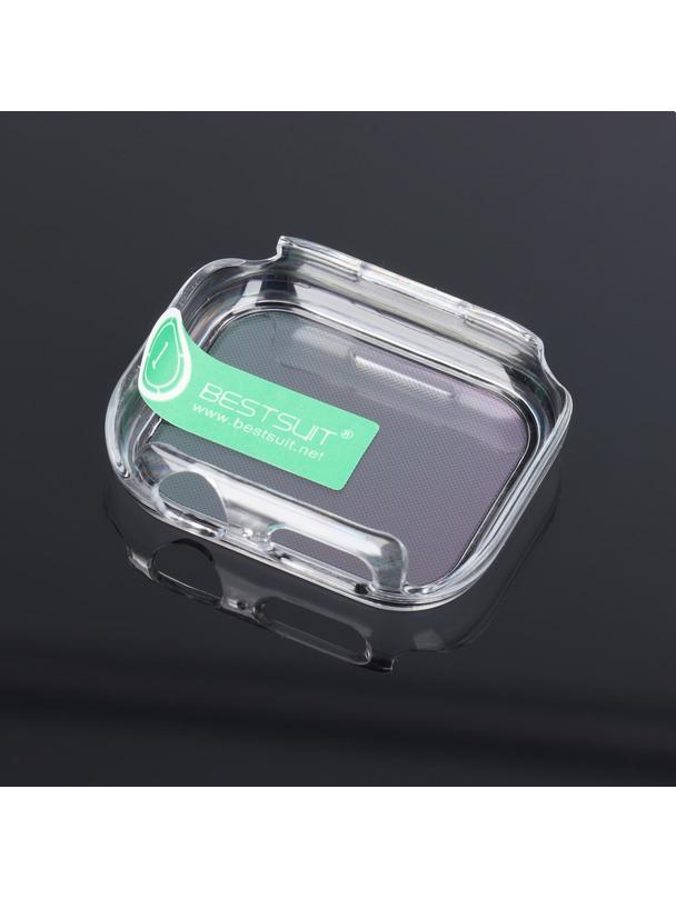 Futerał ochronny ze szkłem Bestsuit Flexible do Apple Watch series 7/8/9-41mm - transparentny