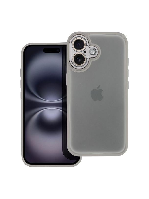 Futerał VARIETE do IPHONE 16 stalowy