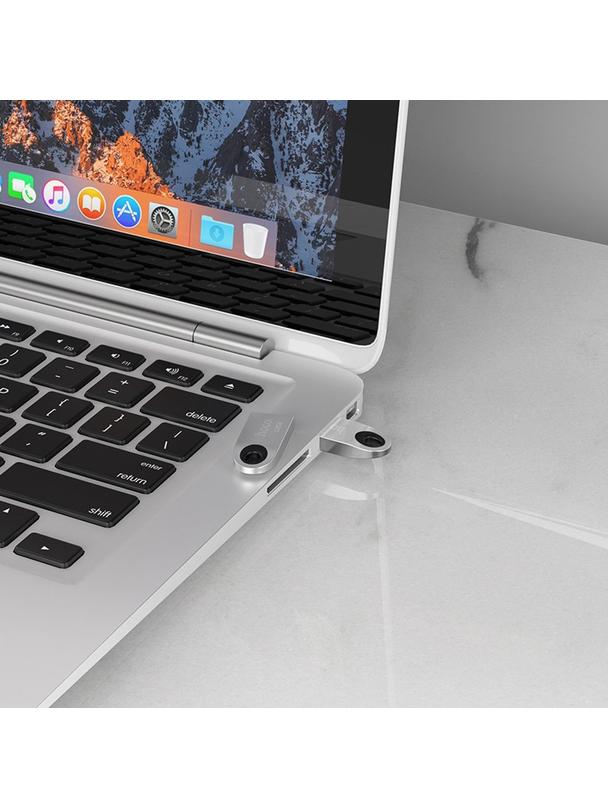 Pendrive 64GB USB 2.0 (USB A) Hoco mini UD9 srebrny