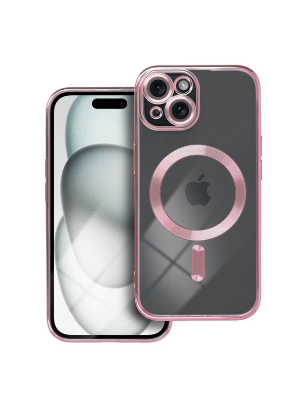 Futerał ELECTRO MAG COVER kompatybilny z MagSafe do IPHONE 15 złoty róż