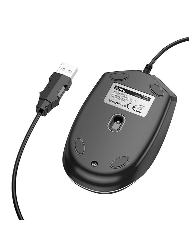 Myszka przewodowa gamingowa Hoco USB A 2400 dpi GM37 czarna