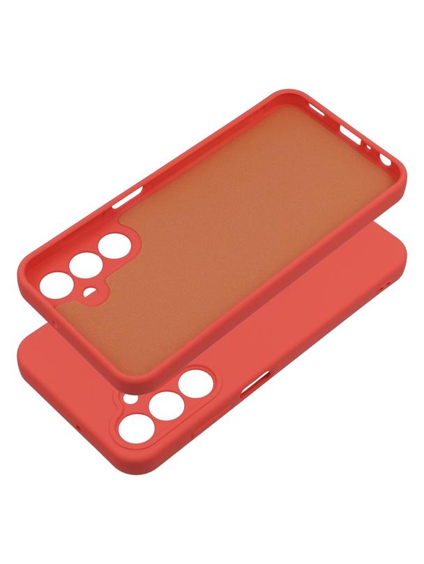 Futerał SILICONE do SAMSUNG A25 5G brzoskwiniowy