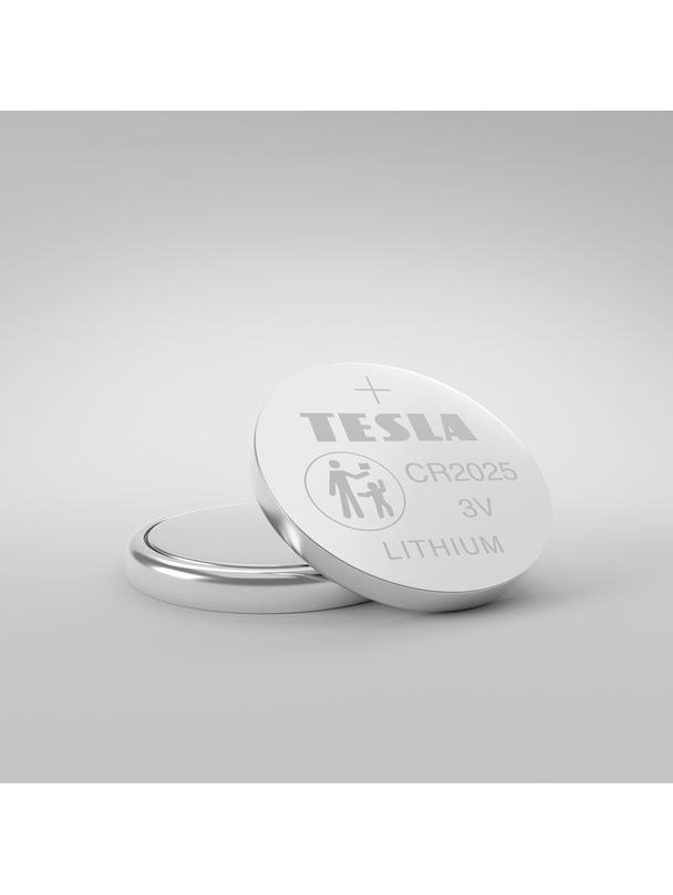 TESLA bateria litowa CR2025 [5x120] 3V 5 szt