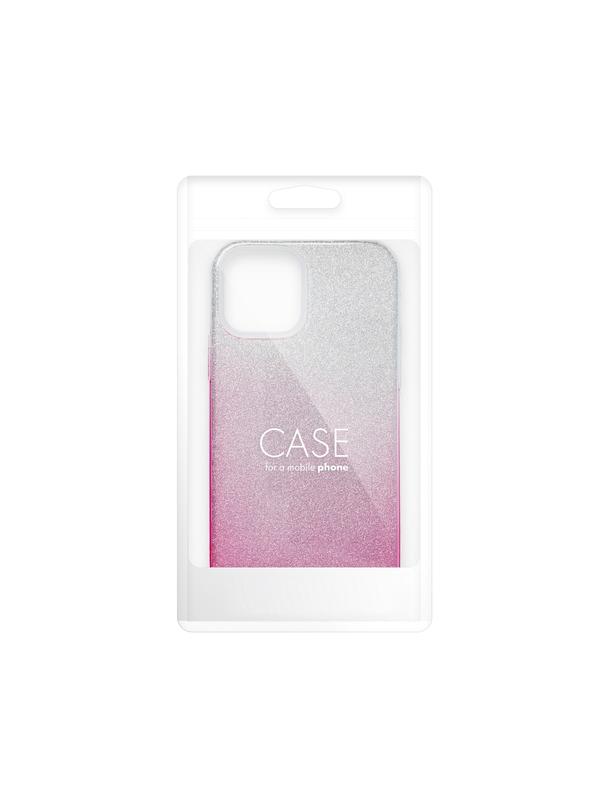 Futerał SHINING do XIAOMI Redmi 14C transparentny różowy