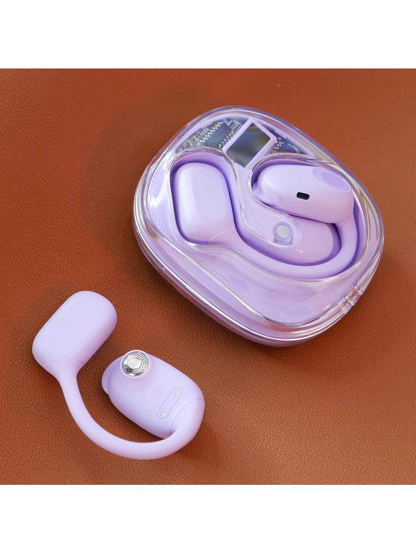 Słuchawki bezprzewodowe douszne Hoco TWS EA3 fioletowe