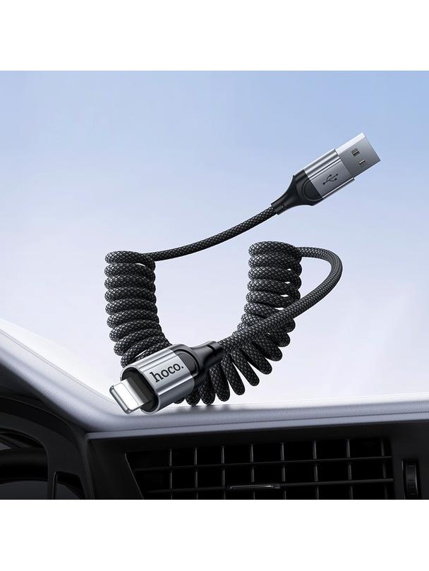 Kabel USB C do Lightning Hoco PD 27W 1,5 m X121 czarny