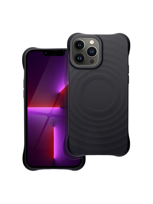 Silicone Zephyr Mag Cover kompatybilny z MagSafe do IPHONE 13 PRO MAX czarny