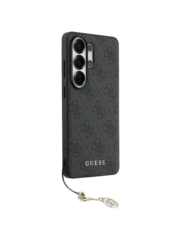 GUESS futerał do SAMSUNG S26 Ultra GUHMS26LGF4GGR (PU 4G Classic Logo with Charm) czarny