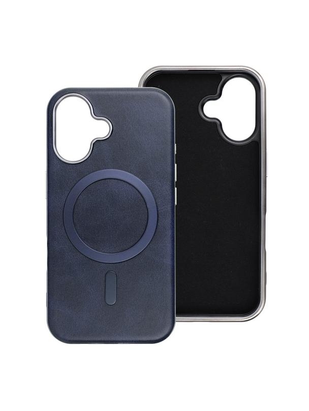 Futerał GENTLEMAN MAG COVER kompatybilny z MagSafe do IPHONE 14 PRO MAX granatowy