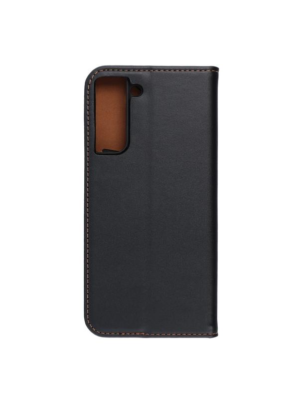 Kabura SMART PRO Book skórzana do SAMSUNG S21 FE czarny