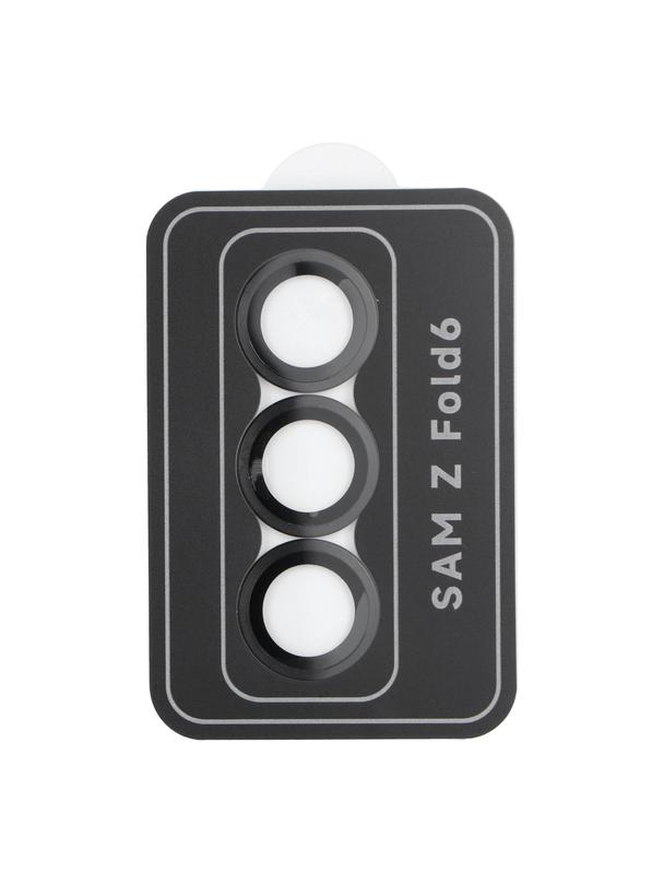 Osłona aparatu PROTECTOR 9H + aplikator do SAMSUNG FOLD 6 czarna