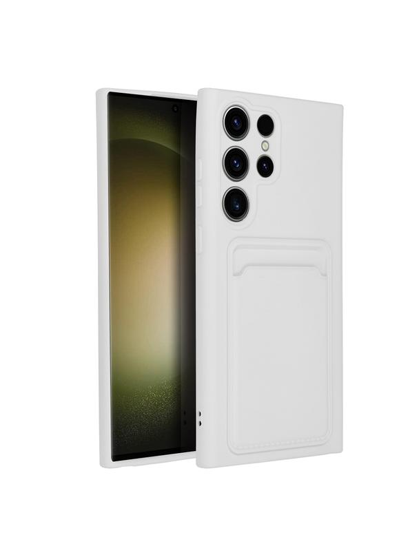 Futerał CARD CASE do SAMSUNG S23 Ultra biały