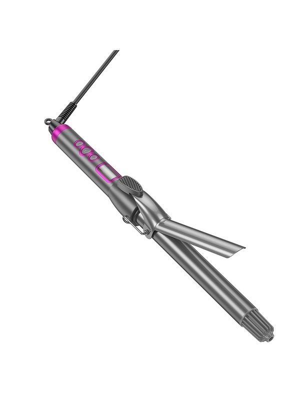 Lokówka do włosów Hoco z wyświetlaczem HP43 szara