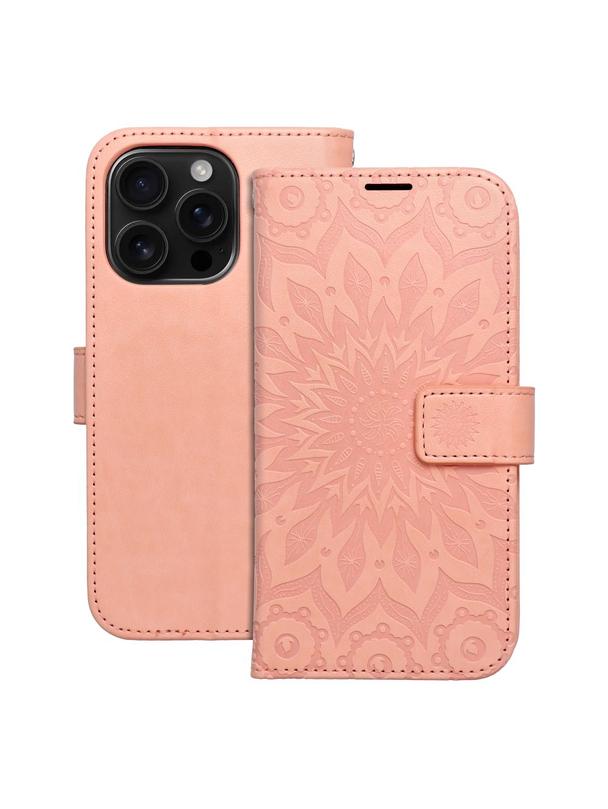 Kabura MEZZO Book do IPHONE 16 Pro mandala peach fuzz