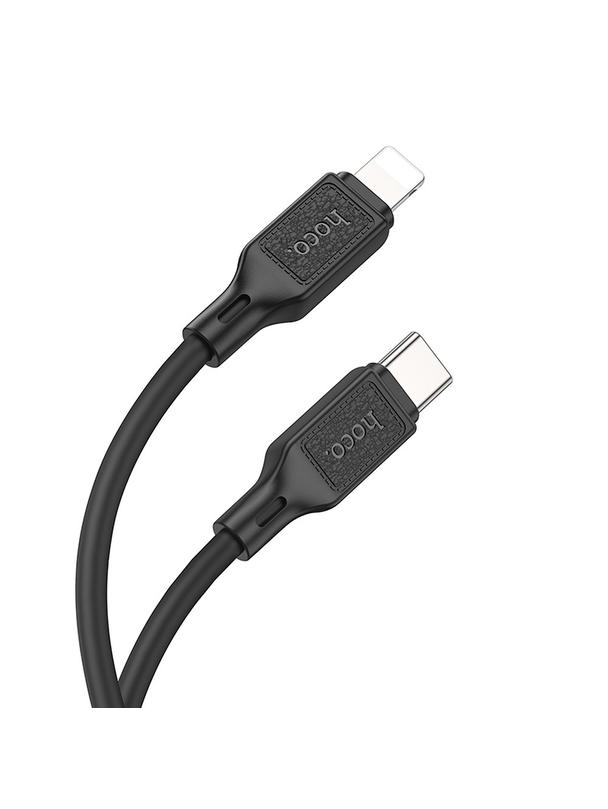 Kabel USB C do Lightning Hoco PD 20W 1 m X90 czarny
