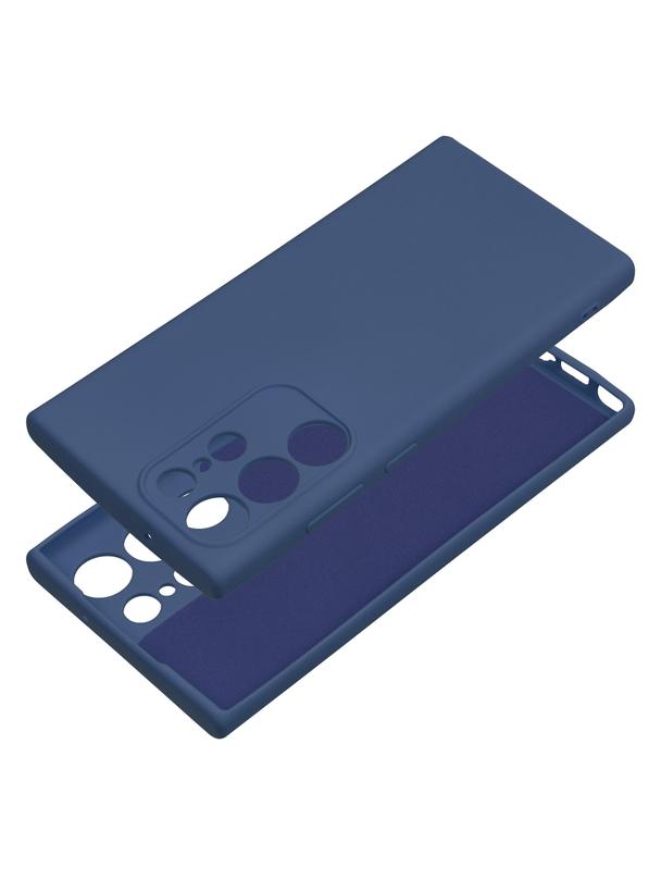 Futerał SILICONE do SAMSUNG S23 Ultra niebieski