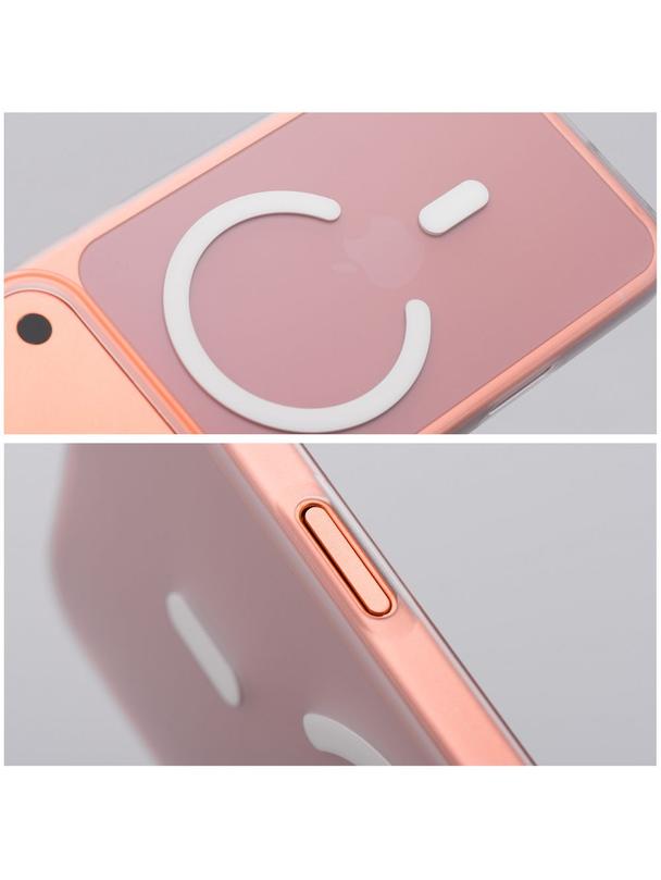 Futerał GO ORANGE kompatybilny z MagSafe do IPHONE 17 Air transparentny