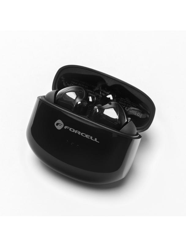Słuchawki bezprzewodowe douszne Forcell F-Audio Clear Sound TWS czarne