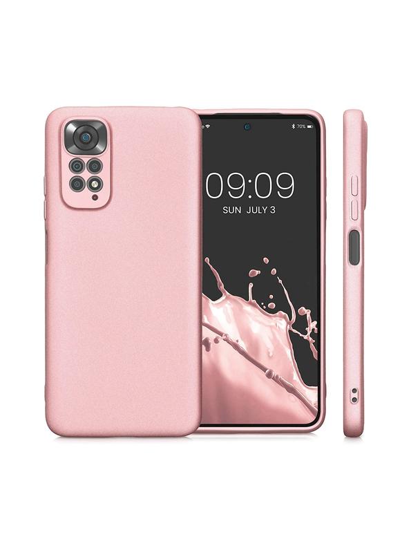 Futerał METALLIC do XIAOMI Redmi NOTE 14 5G różowy