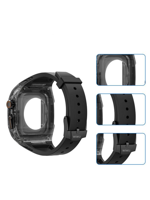 WiWU - Pasek do smartwatcha Wi-WB013 Rambo Watch Band 49mm - czarny