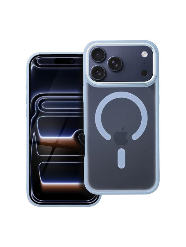 Futerał MATTE MAG COVER kompatybilny z MagSafe do IPHONE 17 Pro Max niebieski
