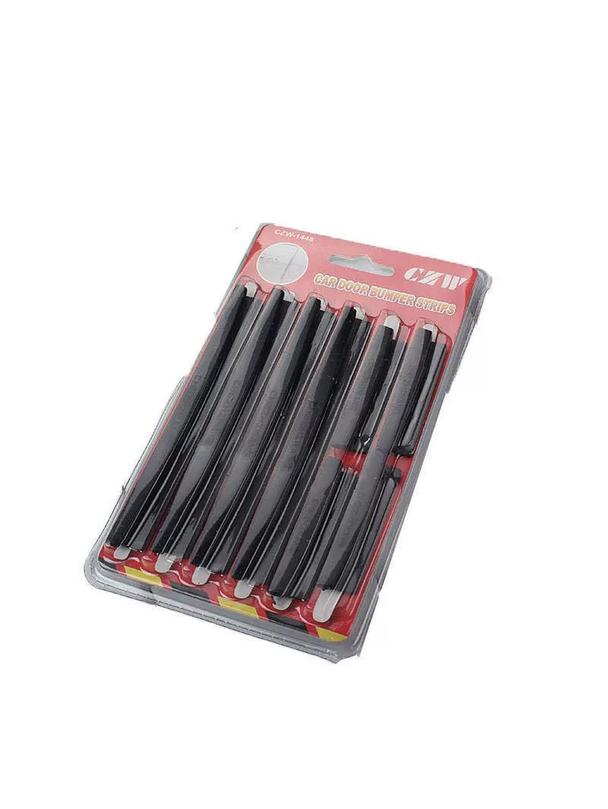 Ochraniacz na krawędź drzwi do samochodu 8 szt czarny