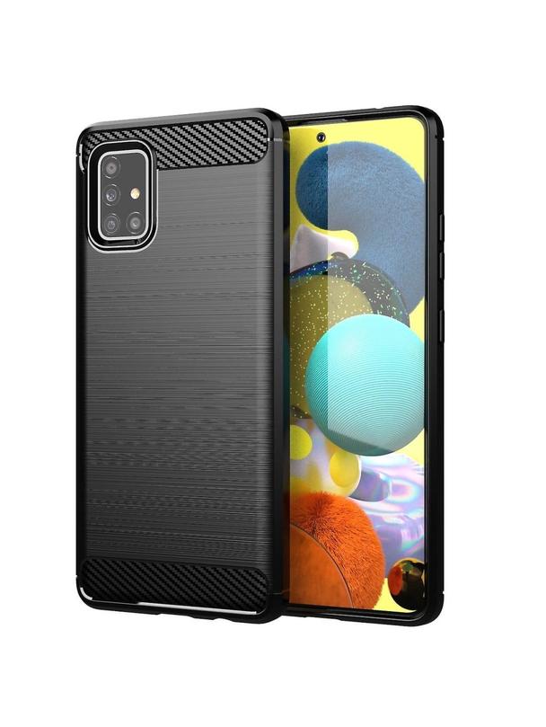 Futerał CARBON do SAMSUNG A51 czarny