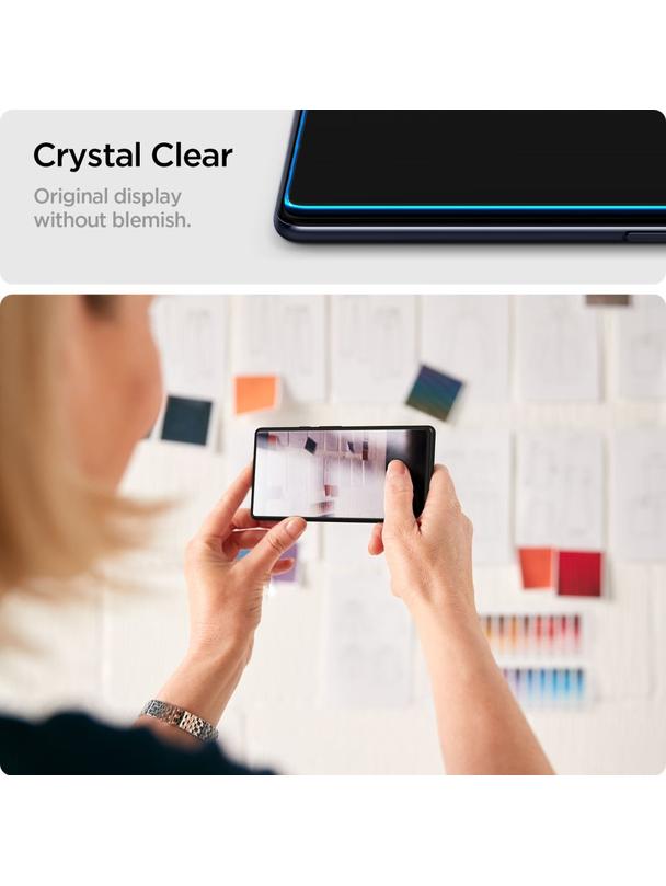 SPIGEN szkło hartowane GLAS.TR"EZ FIT" 2-pack do SAMSUNG M54 5G transparent