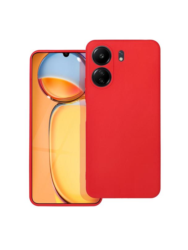 Futerał SOFT do XIAOMI Redmi 13C / POCO C65 czerwony