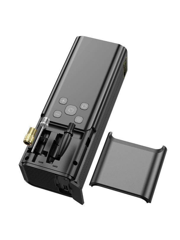 Kompresor samochodowy Hoco bezprzewodowy 5000mAh ZP7 czarny