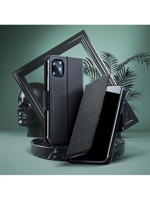 Kabura do MOTOROLA MOTO G35 5G Fancy Book czarny