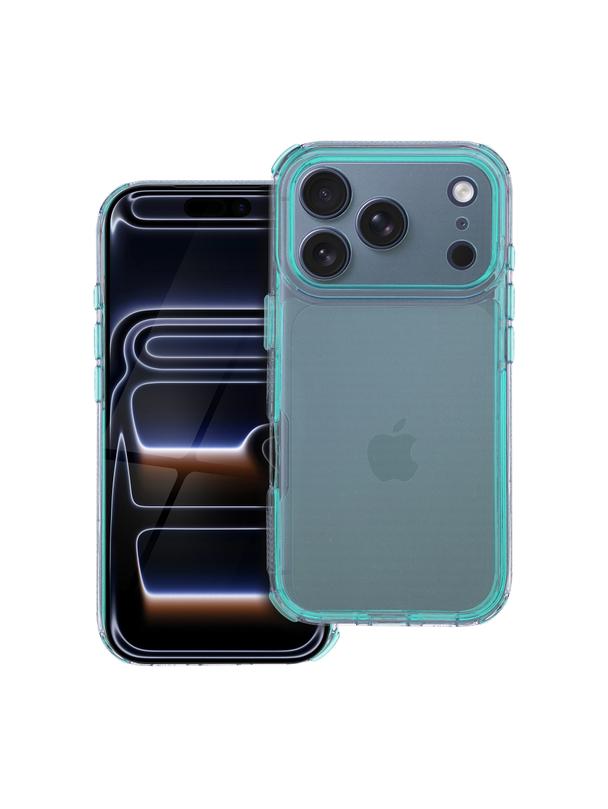 Futerał MATRIX CLEAR do IPHONE 17 Pro miętowy