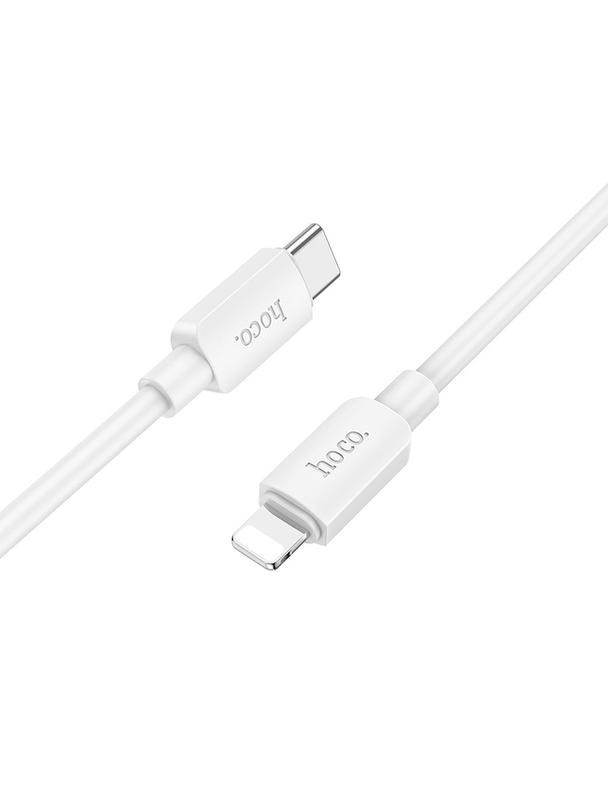 Kabel USB C do Lightning Hoco PD 2,4A 20W 1 m X96 biały