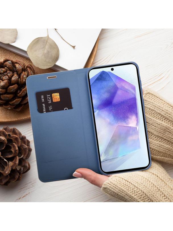 Kabura LUNA Book Carbon do XIAOMI 13T niebieski