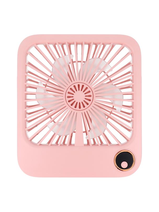Wentylator / wiatrak biurkowy z regulowaną podstawką W30 różowy