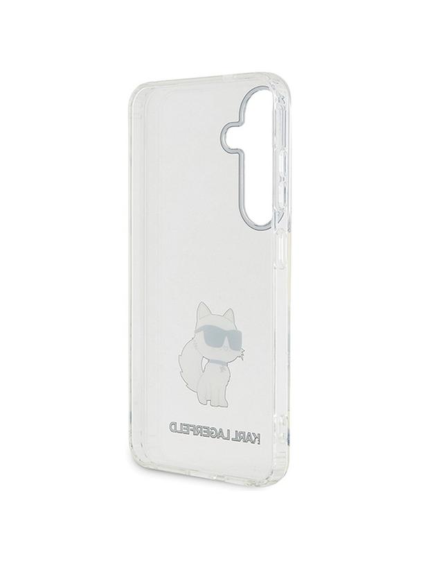 KARL LAGERFELD futerał do SAMSUNG S24 KLHCS24SHNCHTCT (IML NFT CHOUPETTE) transparentny